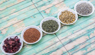 Bitkisel çay çeşitli