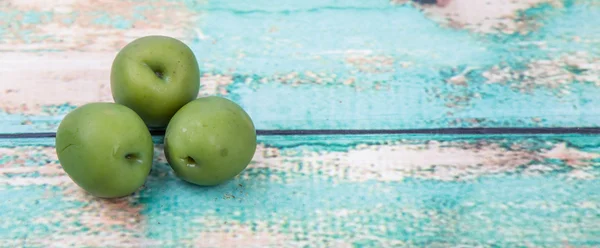 Nakládané ovoce oliv — Stock fotografie