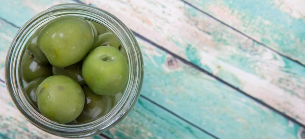 Ingemaakte Olive Fruit — Stockfoto