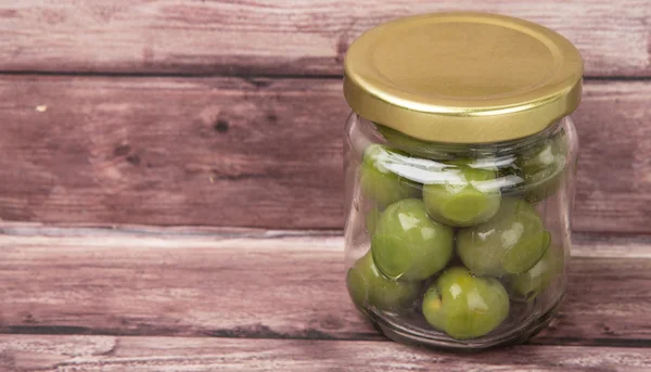 Ingemaakte Olive Fruit — Stockfoto