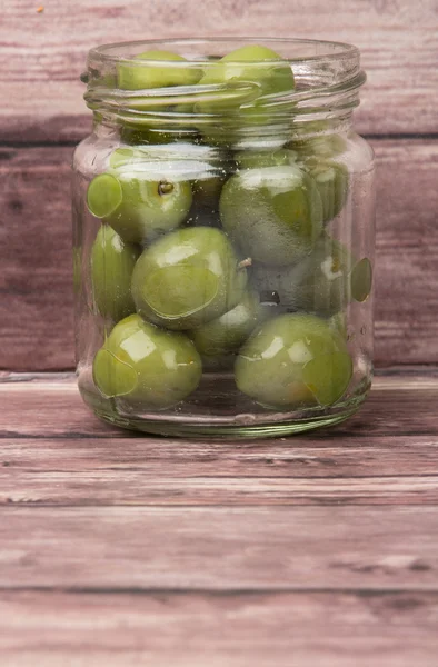 Ingemaakte Olive Fruit — Stockfoto