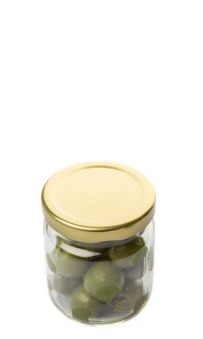 Turşu yeşil zeytin meyve