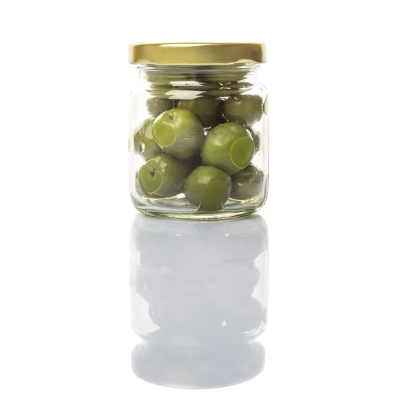 Olive verdi sottaceto — Foto Stock