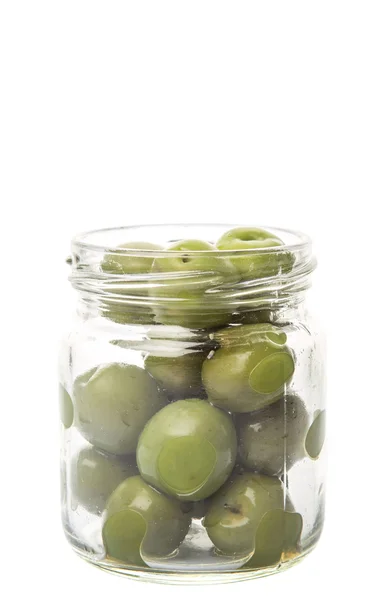 Olive verdi sottaceto — Foto Stock