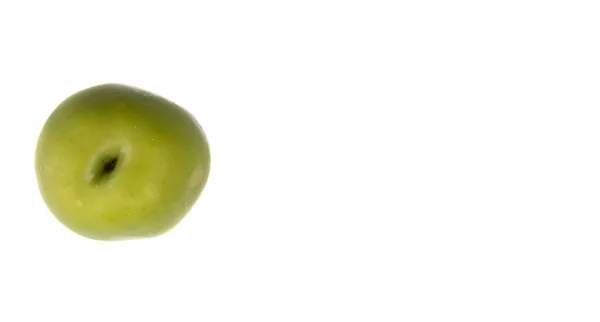 Nakládané zelené olivové ovoce — Stock fotografie