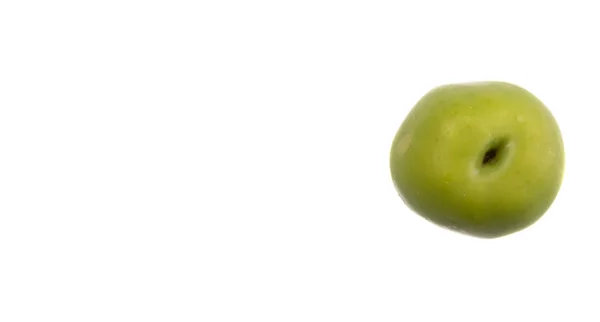Fruta de olivo verde en escabeche — Foto de Stock