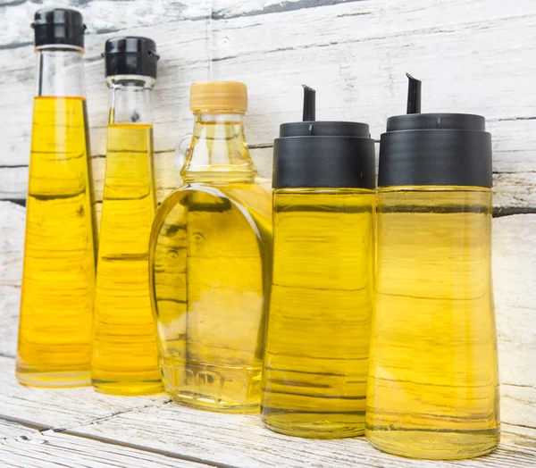 Vegetable Oil Variety — Stock Photo, Image