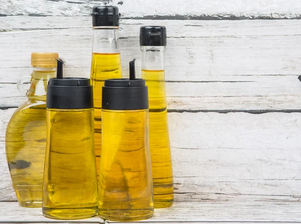 Variedad de aceite vegetal —  Fotos de Stock