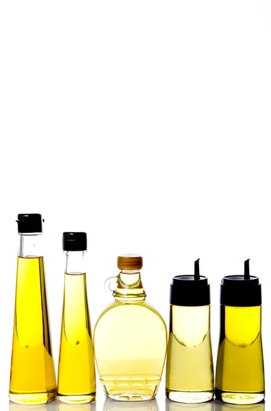 Cooking Oil Variety — Stock Photo, Image