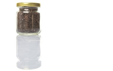 Bir kavanoz içinde siyah darı