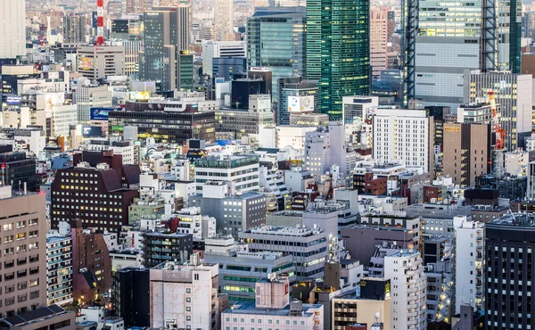 Zobacz panoramę miasta Tokio — Zdjęcie stockowe