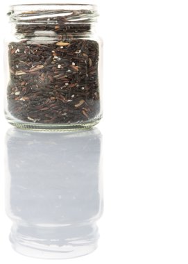 siyah yapışkan pirinç