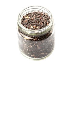 siyah yapışkan pirinç