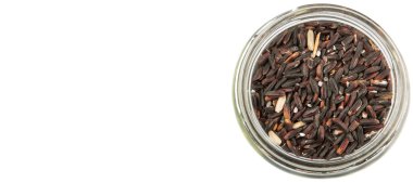 siyah yapışkan pirinç