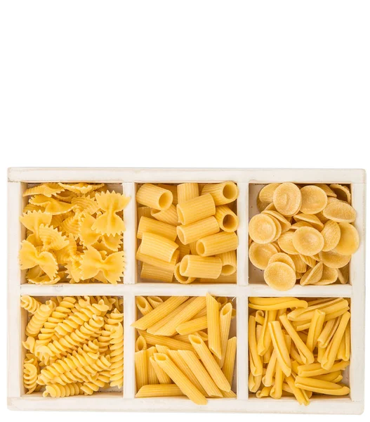 Diferentes formas de pasta — Foto de Stock