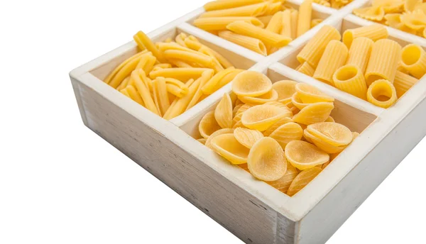 Diferentes formas de pasta — Foto de Stock