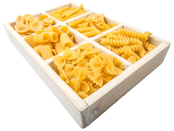 Diferentes formas de pasta — Foto de Stock