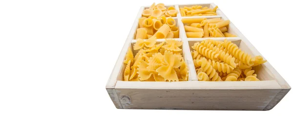 Different Pasta Shapes — Stock Photo, Image