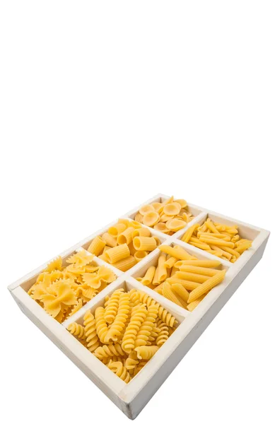 Different Pasta Shapes — Stock Photo, Image