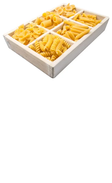 Diferentes formas de pasta — Foto de Stock