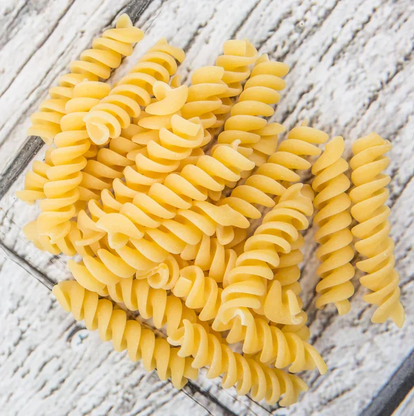 Gedroogde rotini pasta — Stockfoto