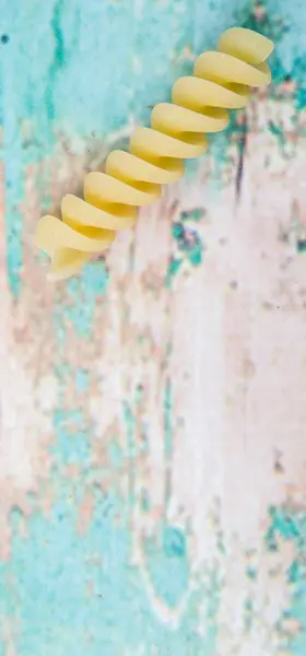 Pasta secca rotini — Foto Stock