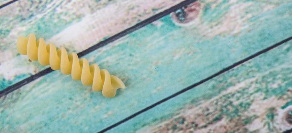 Pastas secas de rotini — Foto de Stock