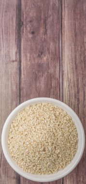 Beyaz susam tohumları