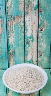 Beyaz susam tohumları