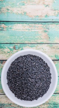 Siyah susam tohumları