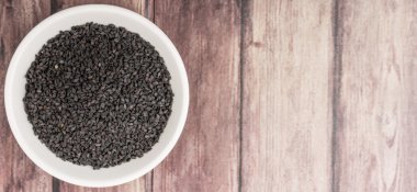 Siyah susam tohumları