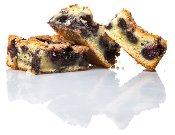 Zelfgemaakte Blueberry spons Cakes — Stockfoto