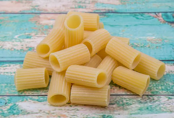 Pasta Rigatoni essiccata — Foto Stock