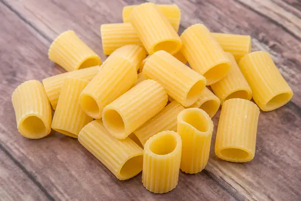 Pasta Rigatoni essiccata — Foto Stock