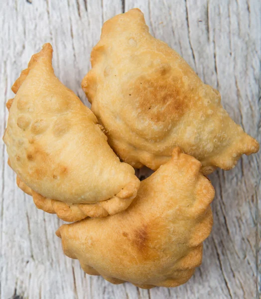 Snack malayo Curry Puff — Foto de Stock