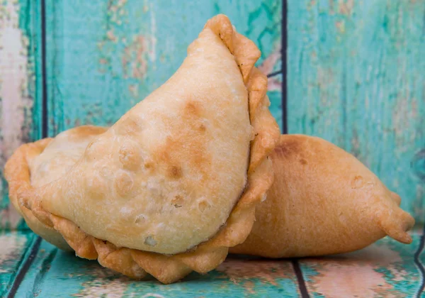 Snack malayo Curry Puff — Foto de Stock