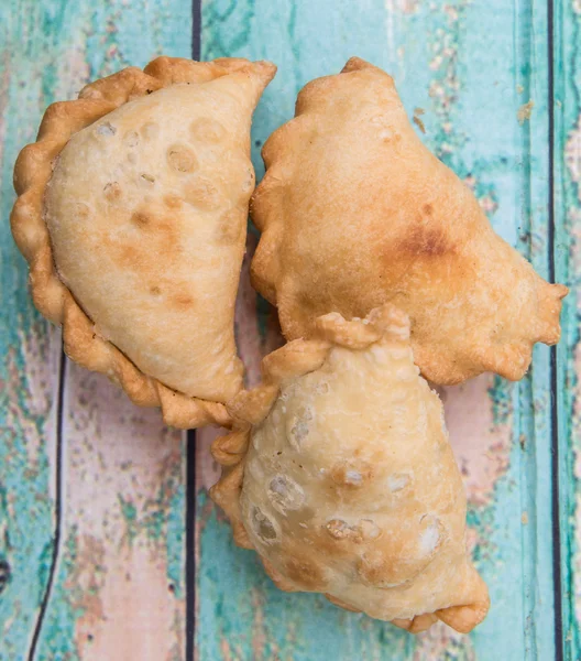 Snack malayo Curry Puff — Foto de Stock