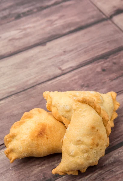 Snack malayo Curry Puff — Foto de Stock