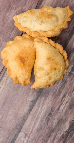 Snack malayo Curry Puff —  Fotos de Stock