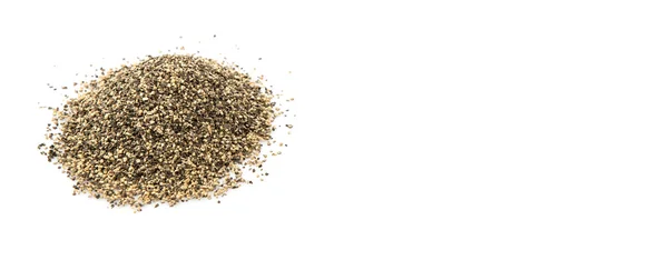 Black Pepper Powder — Stock Photo, Image