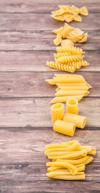 Makarna çeşitli ürün yelpazesine