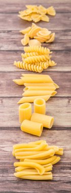 Makarna çeşitli ürün yelpazesine