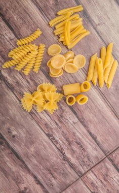 Makarna çeşitli ürün yelpazesine