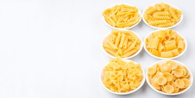 Makarna çeşitli ürün yelpazesine