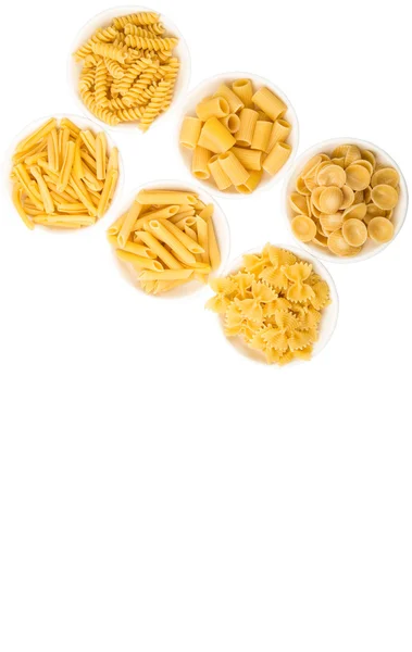 Surtido de variedad de pasta — Foto de Stock