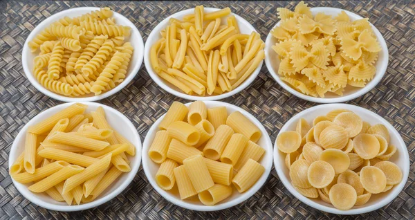 Varias formas de pasta — Foto de Stock