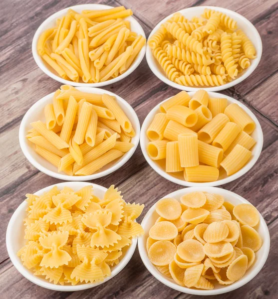 Varias formas de pasta — Foto de Stock