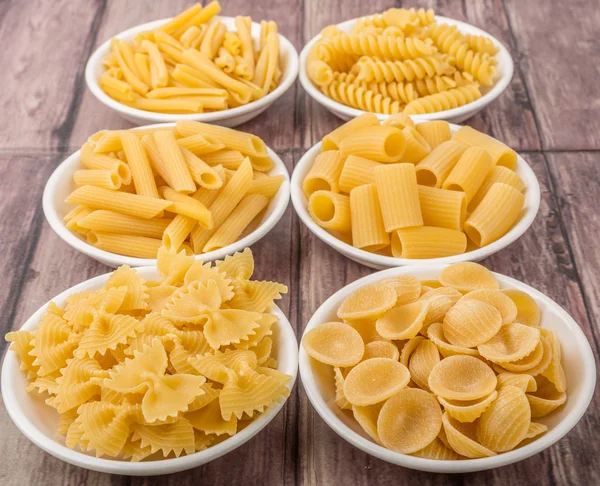 Varias formas de pasta — Foto de Stock