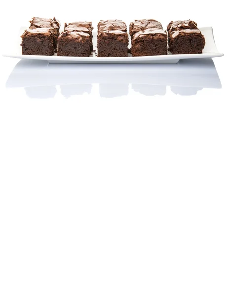 Sabrosos pasteles Brownie — Foto de Stock