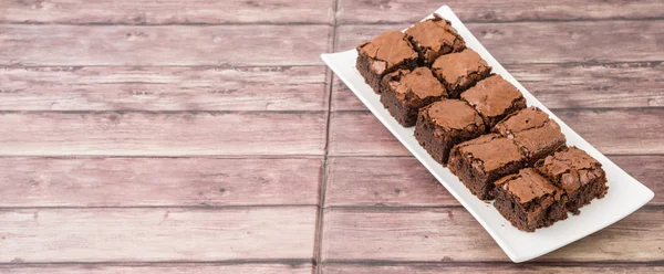 Torte Brownie saporite — Foto Stock